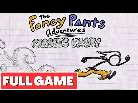 THE FANCY PANTS ADVENTURES: CLASSIC PACK Gameplay Walkthrough FULL GAME Early Access - No Commentary
