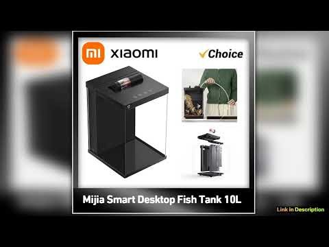 Original Xiaomi Mijia Smart Desktop Fish Tank 10L Remote Feeding Via APP Professional Filtration Sy