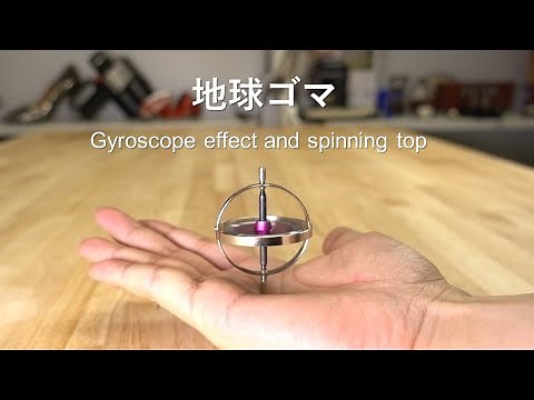 Gyro effect of Spinning top