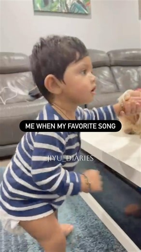 Wait for his reaction… he couldn’t stop dancing