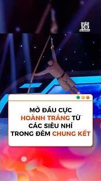 Siêu tài năng nhí mùa 3 đã có 1 đêm chung kết siêu hoàng tráng với màn đồng diễn của các thí sinh