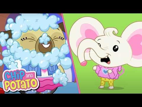 Chip's Swimming Lesson // Spud's Homework | Chip and Potato - WildBrain | Kid Movies