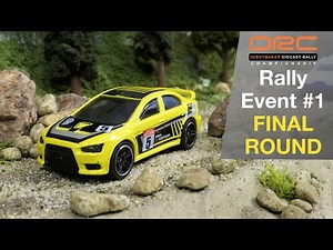 Diecast Rally Car Racing | Event 1 Round 4 | Tomica Hot Wheels Matchbox