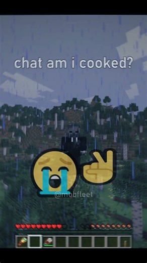 could i survive?! 😤✌ #minecraft #minecraftedit