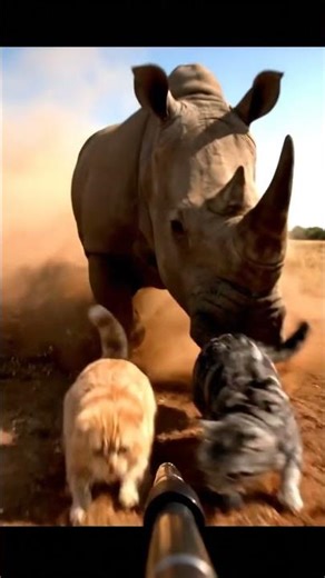 ข้างหลังนั่นตัวอะไร!? 😨 แมวส้มหน้าเหวอ เซลฟี่สู้ชีวิต (แต่แรดสู้กลับ) 😂