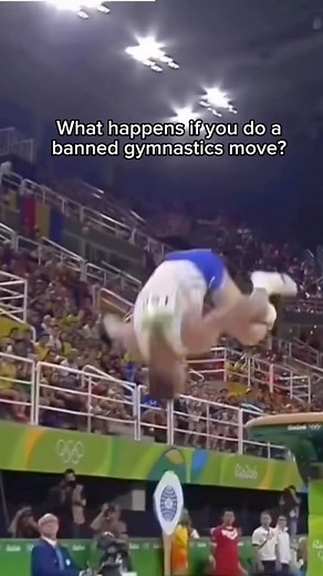 748K views · 4.6K reactions | No, you won’t get arrested if you do an illegal move  #gymnastics #gymnast #gym #banned #gymnastics #fail #fails #judge #ban #didyouknow #education #edutainment #sports #olympics #olympian #whatif | Ian Gunther | Facebook