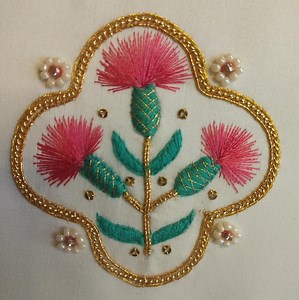 WAYWO: Embroidery with Goldwork