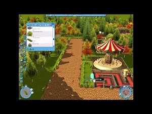 RCT3 Timelapse - Making a Small Park
