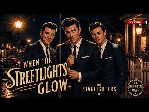 When the Streetlights Glow | Original 1950s Doo-Wop Love Song – The Starlighters