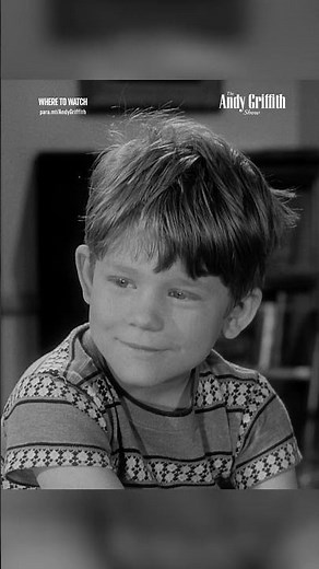 Andy tells Opie a story. #TheAndyGriffithShow Now streaming on Paramount+