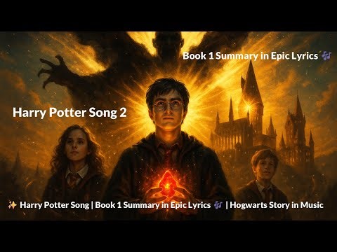 ✨ Harry Potter Song №2 | Book 1 Summary in Epic Lyrics 🎶 | Hogwarts Story in Music #HarryPotter