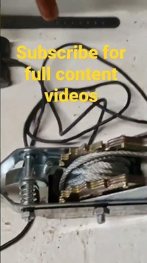 Come Along Winch: Lift and Pull Heavy Objects