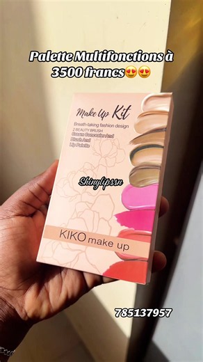 Palette multifonctions composé de concealer,blush,contour,bronzer et rouge à lèvres disponible à 3500 francs au 785137957😍💃🏾. #tbt #pourtoi #perte #viralvideo #tiktoksenegal🇸🇳