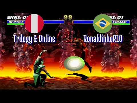 FT5 @umk3: Trilogy & Online (PE) vs RonaldinhoR10 (BR) [Ultimate Mortal Kombat 3 Fightcade] Dec 24