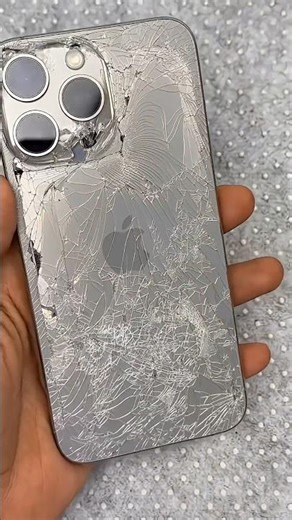 Cracked iPhone? We fix them daily 👀