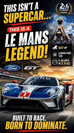 Ford GT: The Le Mans Legend That Crushed Ferrari! 🏁🔥