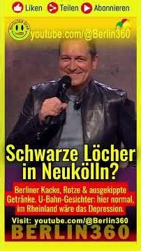 😑#Berlin #Neukölln #Kacke #Rotze #Paralleluniversum #Behörden #dieternuhr #Glücksreport #nuhr