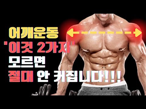 어깨운동 딱 ‘2가지’만 알면 어깨깡패가 될 수 있는 필수 운동루틴, 어깨가 넓어지는 가장 효과적인 운동방법 (PART2 3D 어깨뽕 편)