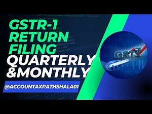 How to file GSTR 1 return | GSTR 1 Quarterly | GSTR 1 Monthly |GSTR 1 return kaise file kare | GSTR1