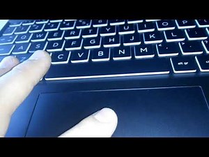 HP Pavilion Gaming Touchpad. How to fix.