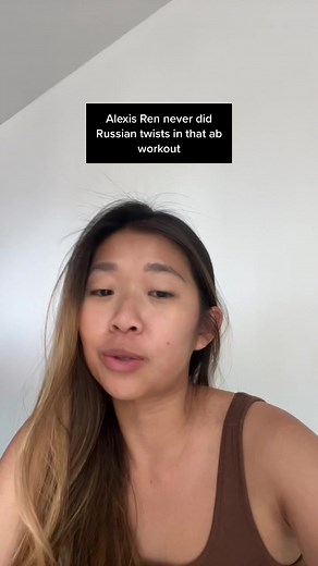 Alexis Ren Ab Workout Routine