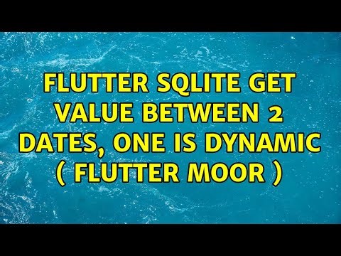 Flutter SQLite get value between 2 dates, one is dynamic ( flutter Moor )