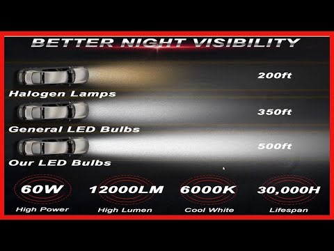 Upgrade Your Ride with 300% Brighter H13 LED Headlight Bulbs
