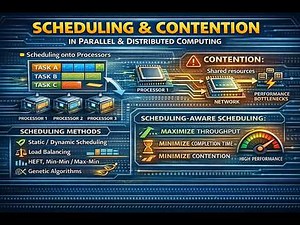 Scheduling and Contention in Parallel Algorithm Design Principles and Programming