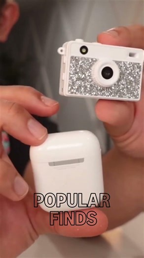 Tiny Camera vs AirPods: Size Shock Revealed! #TechComparison #GadgetTalk
