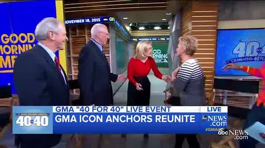 845 reactions · 262 shares | #GMA40 REUNION: Good Morning America...