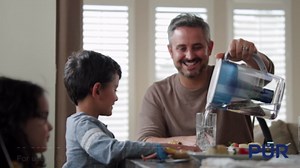 PUR PLUS Vertical Faucet Mount Water Filtration System, Sea Glass, FM2700G