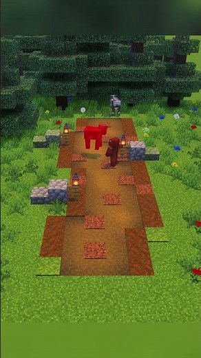 Easy Minecraft Pathway Tutorial #minecraft #minecrafttutorial #gaming