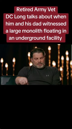 A routine visit to a military base became an encounter with something that defied the known laws of reality Retired Army combat veteran DC Long ioins Jimmy Church to recount the day he accompanied his father on what should have been a standard contracting iob. Instead, he found himself inside a restricted undergrounc facility, staring at a massive stone-like slab suspended. No harness. No propulsion. No sound. A monolith hovering as if gravity itself had been rewritten. Days after refusing to si