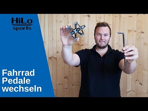 Fahrrad Pedale wechseln | Abmontieren und montieren | Mit Inbus- und Pedalschlüssel