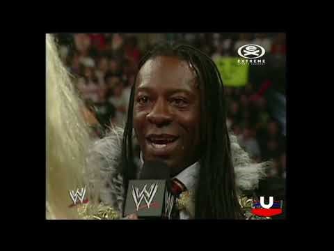 WWE Raw 20.08.2007: King Booker i Jim Ross segment - PL