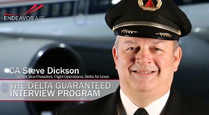 29K views · 138 reactions | Delta Air Lines' Captain Steve Dickson, SVP of Flight Operations, talks about how Endeavor's Delta Guaranteed Interview Program gives commercial pilots the best path to a pilot career at Delta. Apply today! | Endeavor Air | Facebook