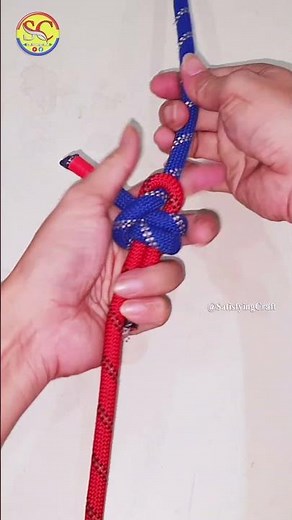 Easy Rope Knot 💡 Step by step method