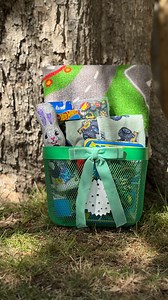 Easter gift idea for your Hot Wheels or monster truck-loving kid! 🚗💨🐰 The Hot Wheels can race straight onto the car rug, the PJs are perfect for the cooler months ahead, and the Easter tin doubles as a handy storage spot for their growing collection. And, of course, I had to add some Croc charms because my kids love their crocs. What’s inside: 🟢 Green basket – IKEA $9 🛣️ Car rug – IKEA $19 🛻 Monster truck PJs – Target $15 🚙 Hot Wheels 4-pack – Target $9 🥚 Hot Wheels Easter tin – Big W $1