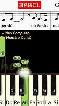 Babel Un Corazon Piano Tutorial Notas Acordes Letra Partitura #babel