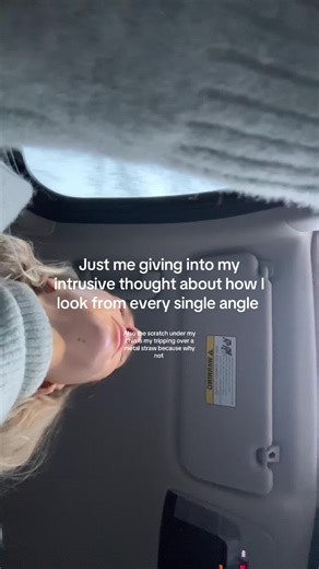 Giving into intrusive thoughts #introsivethoughts #randomthings #womenoftiktok #girlhood