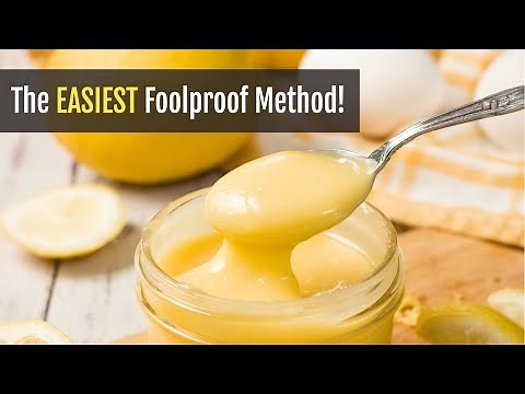 Lemon Curd Filling for Cake From Scratch | Easy FOOLPROOF Recipe