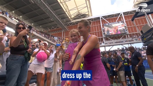 10K reactions · 450 shares | Aryna Sabalenka inspiring the next generation! | US Open Tennis Championships | Facebook