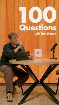 100 Questions with Tom Simons releases TOMORROW!