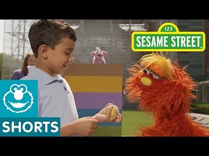 Sesame Street: Bouncing Balls | Murray's Science Experiements - Videos For Kids