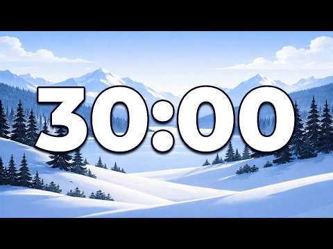 30 Minute Quiet Work Timer (Silent Countdown)