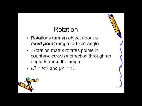 Translation and Rotation Matrix