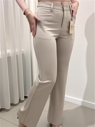Kylie Cutbray Pants: Stylish Highwest Flare Pants