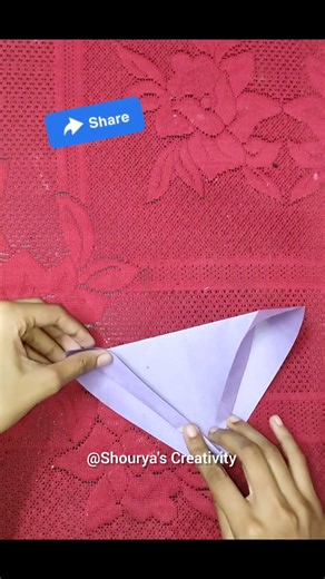 Paper Fox 🦊. #easy #origami #papercraft #fox