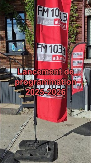 Lancement de programmation du FM103,3