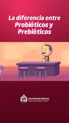 ➡️ Una buena explicación de la diferencia entre Probióticos y Prebióticos. ¿Sabías que ambos son beneficiosos para tu microbiota vaginal e intestinal? @casicreativo #Microbiota #microbiotavaginal #infeccionesvaginales #microbiotaintestinal #saludfemenina #drcristianhidalgo | Dr. Cristian Hidalgo - Microbiota Vaginal